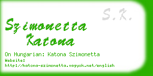 szimonetta katona business card